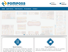 Tablet Screenshot of pomposa.com.br